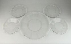 Old Glass Dessert Set