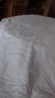 270 x 230 cm Hatalmas fehér damaszt abrosz 