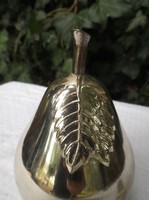 CUKORTARTÓ - EZÜSTÖZÖTT - KÖRTE - 13 x 8 cm - NÉMET