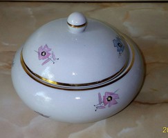 Drasche large, porcelain sugar bowl, bonbonier