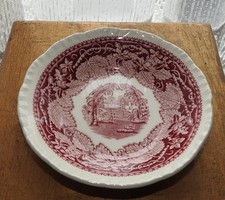 Mason -Vista  Ironstone angol pink jelenetes mély tál - tányér