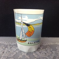 Zsolnay Balatoni emlék pohár