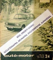 1973 augusztus 21 Havilap  /  autó-motor   /  SZÜLETÉSNAPRA RÉGI EREDETI ÚJSÁG Szs.:  6540