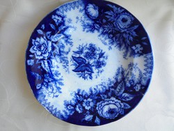 Nowotny altrohlau porcelán kék virágos fai tányér