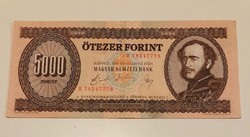 5000 forint 1990 - H sorozat
