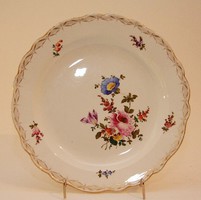 Meissen porcelán tányér