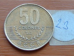 COSTA RICA 50 COLONES 1997 23.
