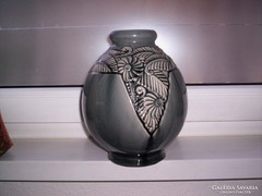 Eredeti francia art deco váza 1930-as évek (125.)