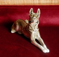 Russian polytheistic porcelain German shepherd dog