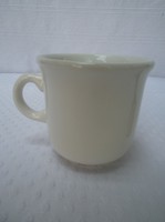 Mug - porcelain - marked - 2.5 dl with German clover on the bottom - flawless