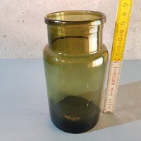 "1/2 L"-es halványzöld befőttes, dunsztos üveg (399)