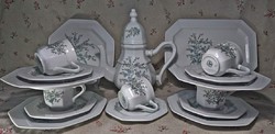 Gallo gallery of porcelain leonardo secunda 5 pcs breakfast set.