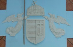 Magyar címer angyalokkal - hatalmas