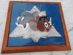 Tom and Jerry Enamelled Children's Room Decor