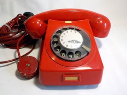5 darab régi tárcsás telefon Antiktrend részére Retro tárcsás telefon  , Mechanikai Művek 