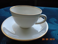 FÜRSTENBERG jelzett számozott mokkás csésze alátéttel a Schloss Kastély Múzeum terméke