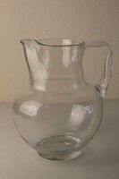 Fújt üveg vizeskancsó (XIX.század)