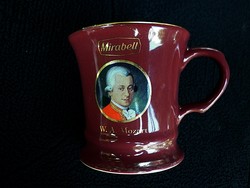 Bécsi Mozart csokis bögre 