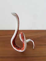 Narancs színű ritka Drasche kígyó figura