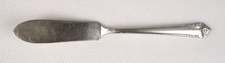 0S858 Régi jelzett ezüstözött Rogers vajazó kés