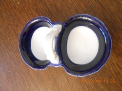 Zsolnay porcelán Pompadour sótartó