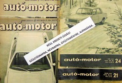 1962 október 21  /  AUTÓ - MOTOR  /  SZÜLETÉSNAPRA RÉGI EREDETI ÚJSÁG Szs.:  3596