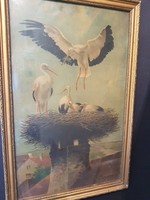 Old poster / storks