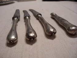 Ezüst kések dianás jelzéssel, felújításra vagy beolvasztásra