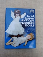 Antik babák javítása és karbantartása - angol nyelvű könyv