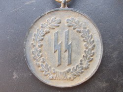 SS 4 év szolgálatért náci német kitüntetés