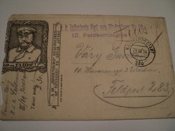 Tábori posta-levél /1916/ 