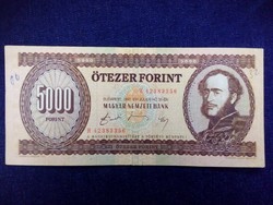 5000 Forint 1990 nagyon szép állapotban