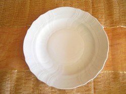 6 db Hófehér Herendi mély tányér 22,5 cm átmérő