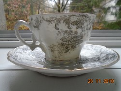 19 sz Birodalmi dombormintás BAROKK teás készlet ,kézzel számozott