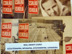 1967 november  /  CSALÁD és ISKOLA  /  SZÜLETÉSNAPRA RÉGI EREDETI ÚJSÁG Szs.:  6363