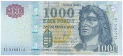 1000 Forint 2011 DC - UNC