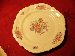 Rosenthal süteményes tányér virágmintával
