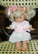 Numbered doll in pink dress