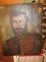 Lázár Vilmos ezredes (1848-as vértanú) portréja 