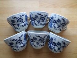Blue Danube hagymamintás porcelán csésze darabra