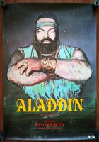 Bud Spencer Aladdin mozi plakát 81x56 cm-es méretben 1988-ból.