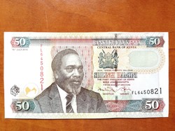Kenya 50 Shilingi aUNC 2010