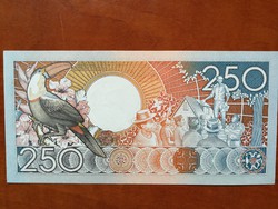 Suriname 250 Gulden UNC 1988