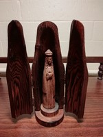 Szép Szűz Mária fa házi oltár