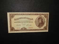 100000  pengő 1945 Extraszép! 2.