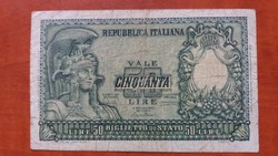 Olaszország 50 Lira 1951