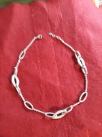 Silver Necklace, Esprit Brand, with Small Front Stones