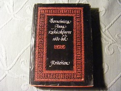Bornemisza Anna szakácskönyve 1680-ból - Reprint kiadás