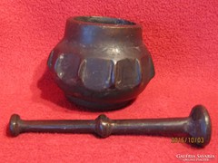 ANTIK SPANYOL BRONZ MOZSÁR 1480 körülről