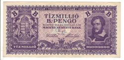 Tizmillió B.-pengő 1946 I.